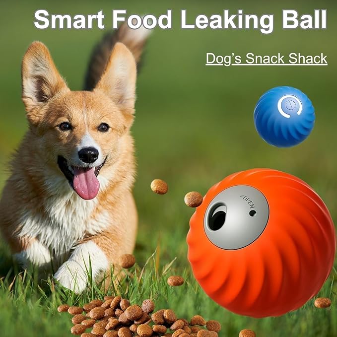 Zoomie 2.0 Buddy, Interactive Dog Toys,Treat Dispensing Dog Puzzle Toy for Small, Medium, Large Dogs – Enrichment Toys for Dogs, Dog Feeder Puzzle Toy, Fun Dog Toys to Keep Them Busy and Engaged (Red)