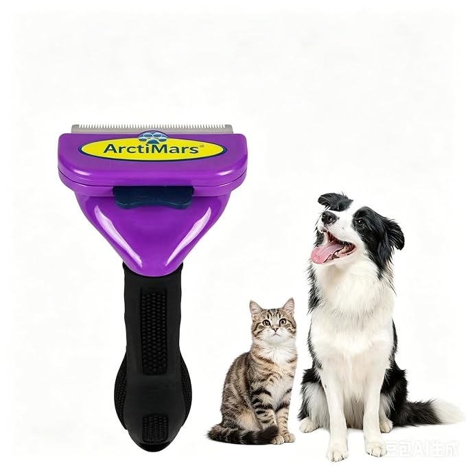One Key Self Cleaning Pet Brush, 2 in
