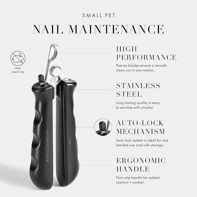 Tweezerman Small Dog & Cat Nail Clippers, Ergonomic