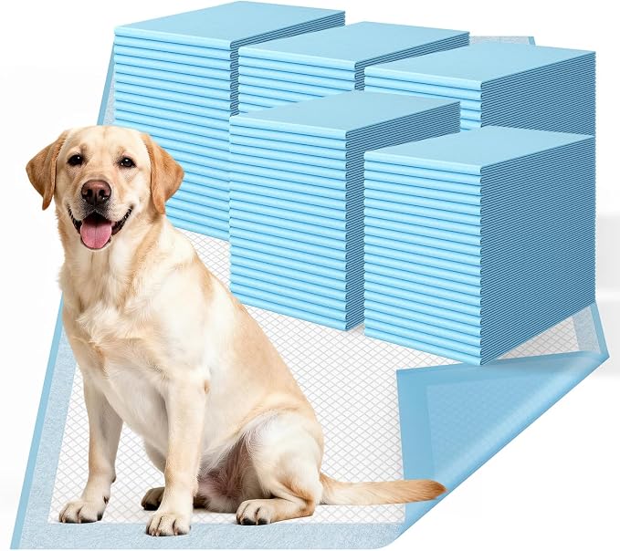 Dog Pee Pads Extra Large 31"x36" 100 Count, Disposable Puppy Training Pads, Super Absorbent Leak-Proof Pads for Dogs, Cats, Rabbits