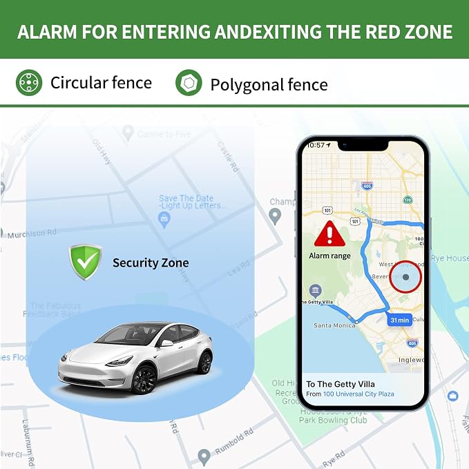 GPS Tracker for Vehicles - Tracking Devices for Cars Hidden, Tracker Device for Vehicles No Monthly Fee, Magnetic Car Tracker Device Real-Time Location, No Subscription, for Cars Kids Pet Trucks
