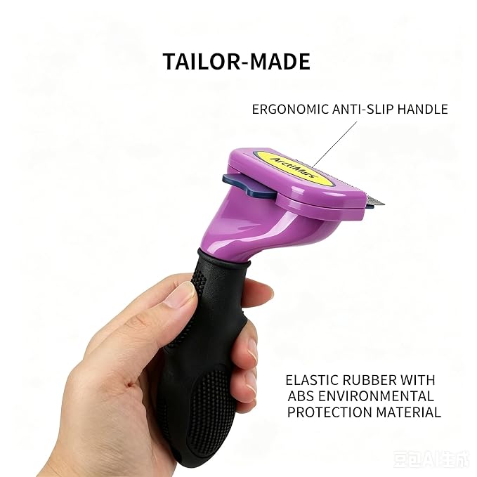One Key Self Cleaning Pet Brush, 2 in
