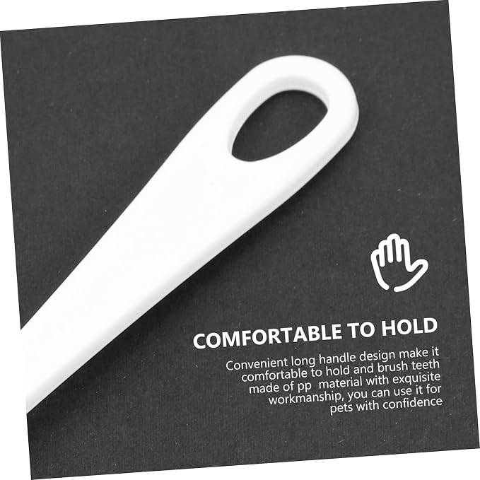 Toyvian 2pcs Long Handle Pet Toothbrush Soft Bristles for Cats Dogs Dogs Cats Oral Care
