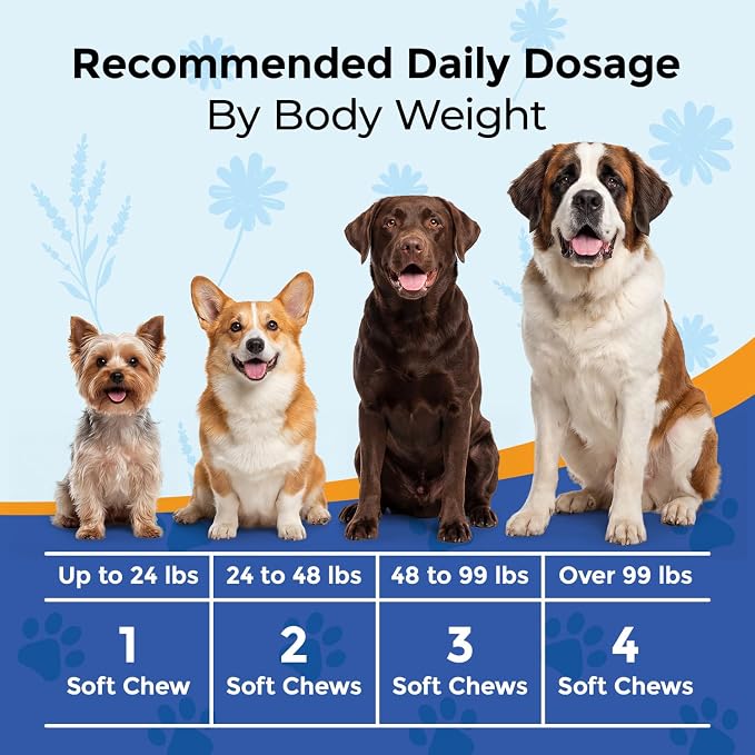 Calming Chews for Dogs Chicken 120 Soft Chews