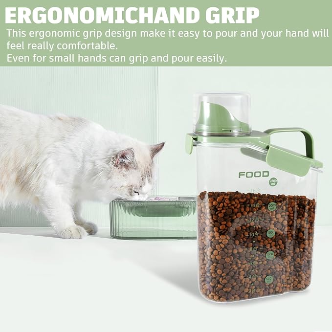 Dog Food Storage Container, Green