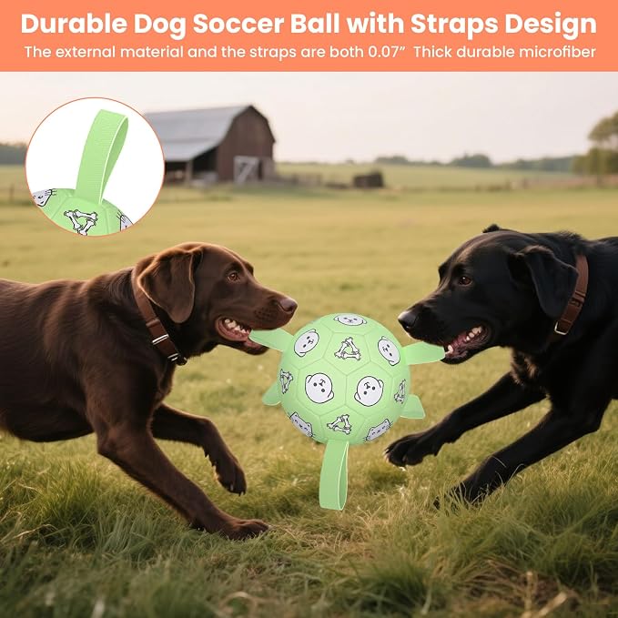 6in Dog Soccer Ball, Interactive, Floating