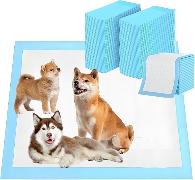 XXXL Puppy Pads for Dogs & Cats 31"x47"30 Count,Extra Large Dog Pee Pads,Pee Pads for Dogs, Leak-Proof Super Absorbent Dog Pee Pads Disposable Thicken Pet for Large Senior Dogs, Puppies, Cats & Pets