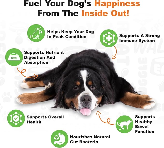 Doggie Dailies Probiotic Soft Chews for Dogs, Pumpkin, 225 Count
