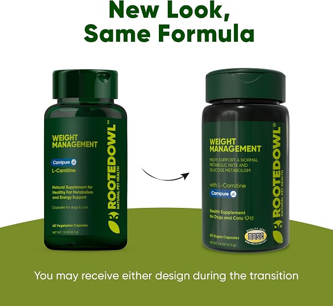 Healthy Weight & Energy Metabolism Supplement for Dogs & Cats