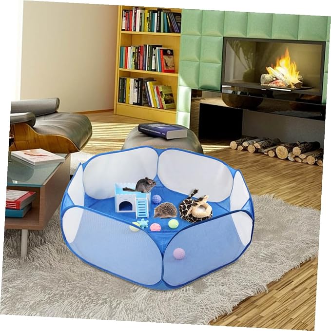 Kichvoe Folding Sturdy Pet Tent with Scratch-Resistant Fabric, Breathable Dog and Cat Playpen for Indoor Outdoor Use, Small Puppy Kitten Nest Pet Supplies