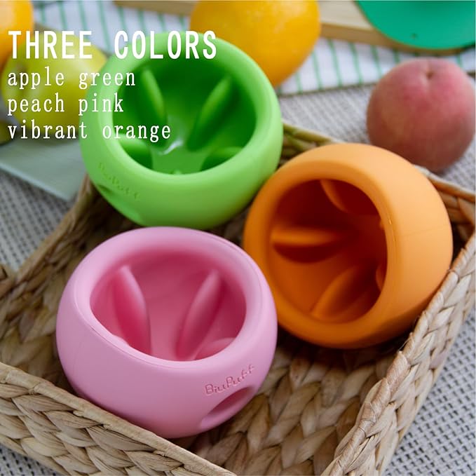 Treat Dispensing Dog Toy & Slow Feeder Bowl, Interactive Puzzle and Mental Toy for Anxiety Relief,Chase Play, and Use as Freezable Lick Bowl (Peach Pink, Medium 498g)