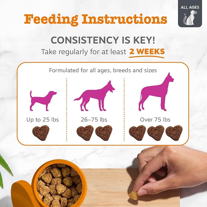 Zesty Paws Vet Strength Mobility Bites Beef & Bacon Flavor Hip & Joint Support Chews for Dogs with Glucosamine, Chondroitin, MSM, Hyaluronic Acid & Serrazimes - 90 Count (Pack of 2)