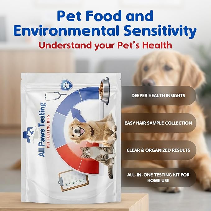 At-Home Sensitivity Test for Dogs & Cats - 400+ Foods