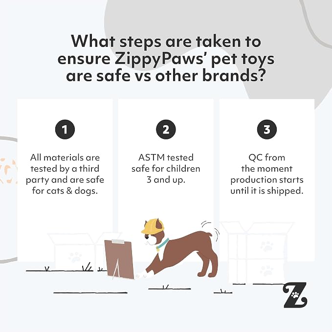 ZippyPaws Burrow Replacement Miniz, Enrichment Squeaky Toy - Holiday Donutz | Interactive Dog & Puppy Toys for Boredom, Stimulating Pet Products to Keep them Busy, Plush Refills for Hide & Seek Puzzle