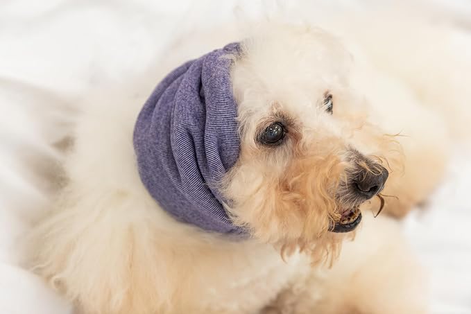 Dogs Ear Wrap, Anxiety Relief - Purple M