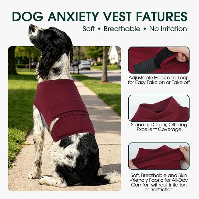 Kuoser Dog Anxiety Vest, XS