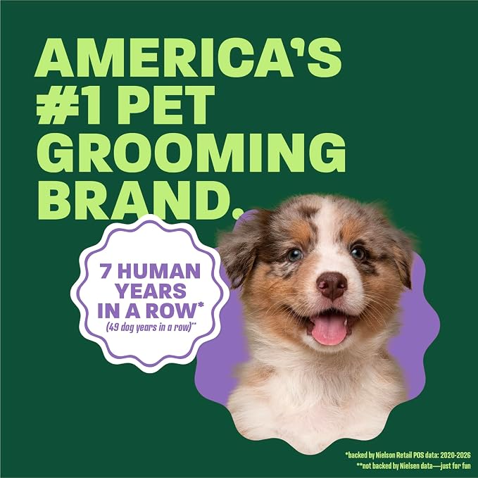 TropiClean Tearless Puppy Shampoo, 3X Long-Lasting Scent, 20oz