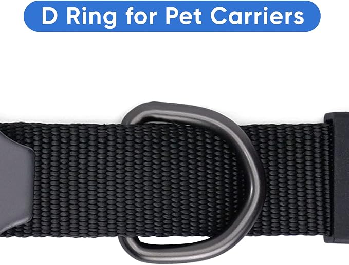 Pawtitas Dog Seat Belt | Pet Safety Seat Belt with Adjustable Strap for Small to Large Dogs | Exceeds Dog Safety Standards | Keep Your Dog Secure in The Car - Black Car Seat Belt for Dogs