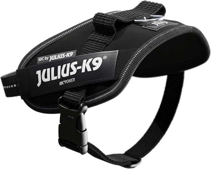 Julius-K9, 16IDC-P-MM, IDC Powerharness, Dog Harness, Size: Mini-Mini, Black