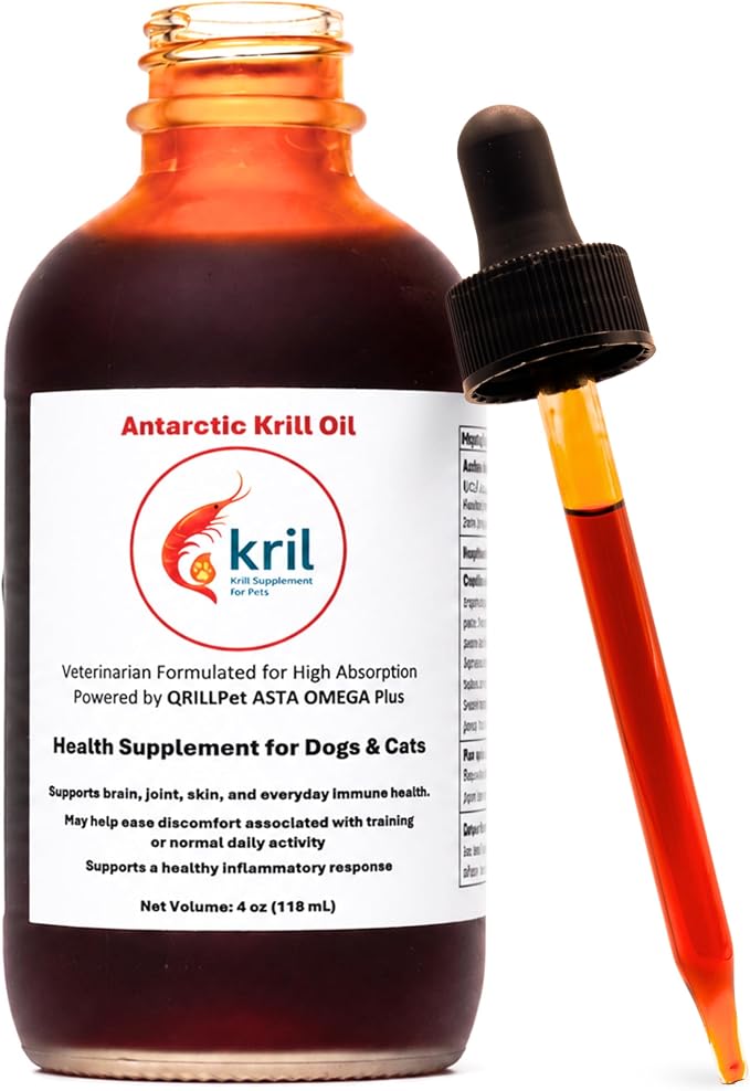 kril™ Antarctic Krill Oil Liquid Supplement for Dogs & Cats