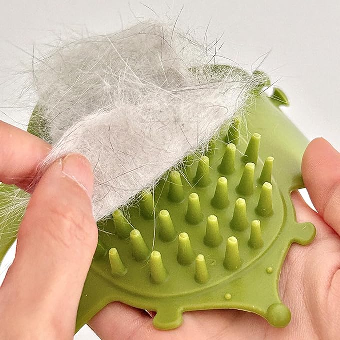 4pcs Groomer Massage Brushes Furniture Mountable Grooming Tool for Itch Relief Adjustable Silicone Cats Groomer