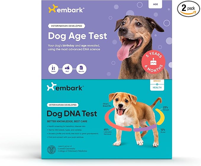 Embark Breed, Health & Age DNA Test Bundle