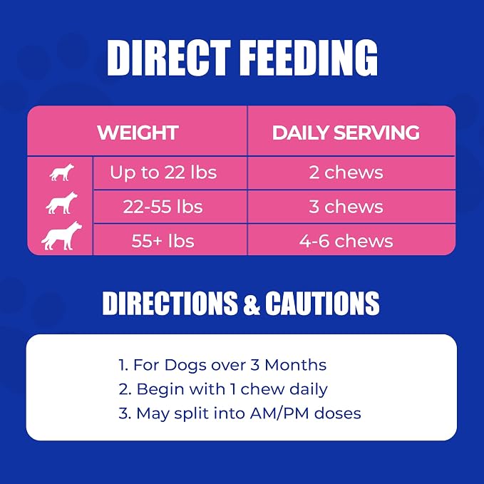Just Try CoQ10 Heart Supplement Chews for Dogs, Taurine Chicken Flavor
