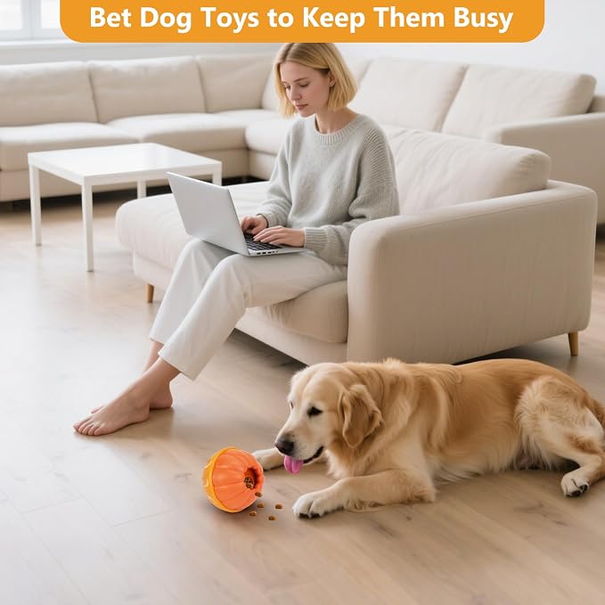 Interactive Dog Toys for Boredom, 2 in 1 Frozen Treat Toy | Keeps Dogs Busy, Reduces Anxiety, Reusable Treat Dispensing, Puzzle Toy, For Small Medium Large Dogs