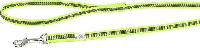Color & Gray Super-Grip Leash with Handle, 14 mm x 2 m, Neon-Gray