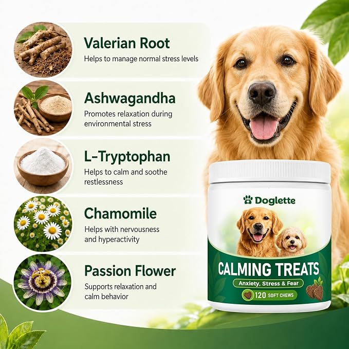 Calming Chews for Dogs-120 Count, 120-Pack, 120 Count