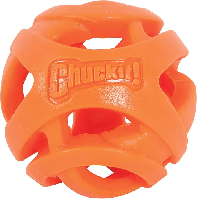 Chuckit! Air Fetch Ball Dog Toy, Medium 2.5in, 2 Pack | Hollow, Mesh-Like Design Lets Dogs Breathe Easy While Fetching; Bouncy and Durable, for Breeds 20-60 lbs