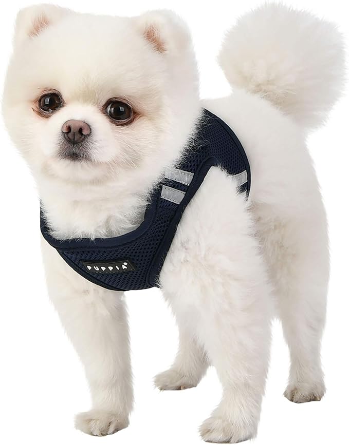 Puppia Soft Vest Harness Pro - Navy - XL