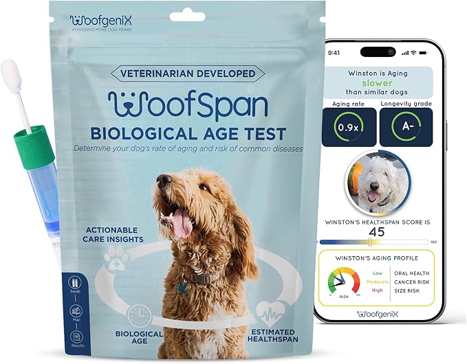 WoofSpan Dog Biological Age Test