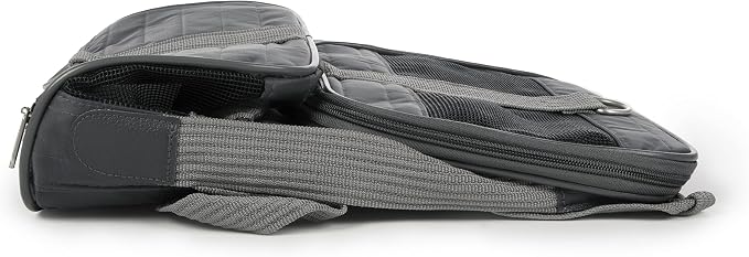 Sherpa Original Deluxe Travel Pet Carrier, Airline Approved, Charcoal Gray, Small