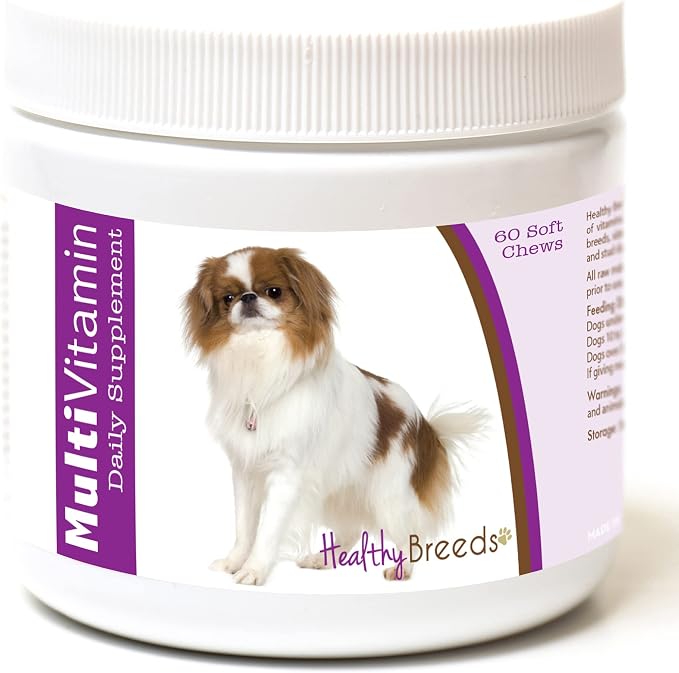 Healthy Breeds Japanese Chin Multi-Vitamin Soft Chews 60 Count (1127-jchn-001)