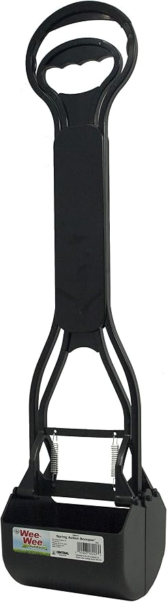Four Paws Allen's Dog Waste Spring Action Pooper Scooper for Hard Surfaces, Standard