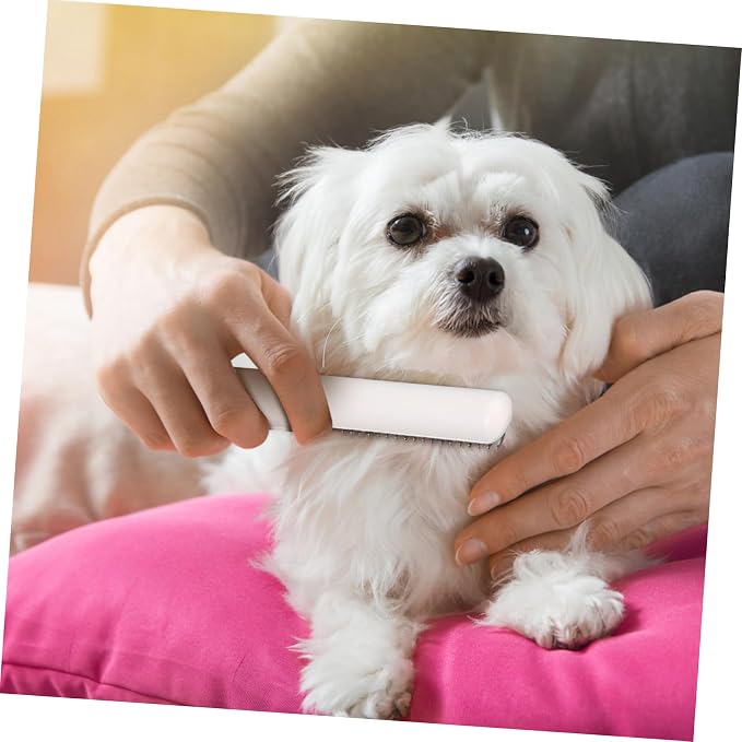 BESPORTBLE 2pcs Multi-functional Deshedding Brush Pet Grooming Tool Dog Cat Hair Remover Comb