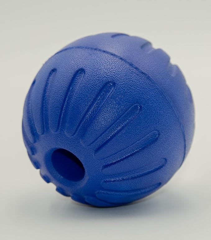 Leerburg Foam Ball Dog Toy – Durable, Safe Fetch Toy for Dogs, Floats in Water (Blue)