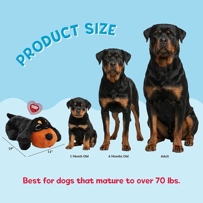 Snuggle Puppy Heartbeat Toy (Large), Large