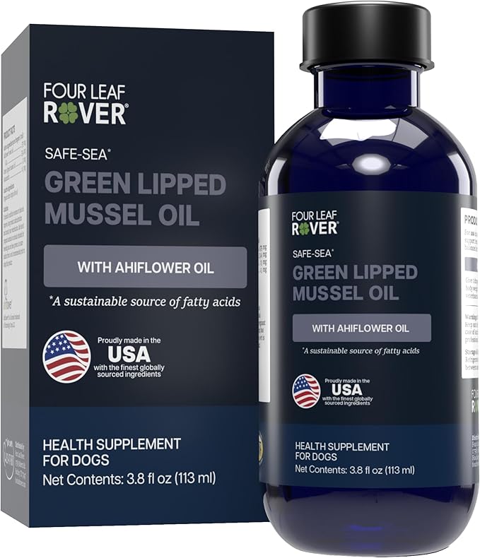 FOUR LEAF ROVER Safe-Sea - Green Lipped Mussels for Dogs, ETA, Astaxanthin
