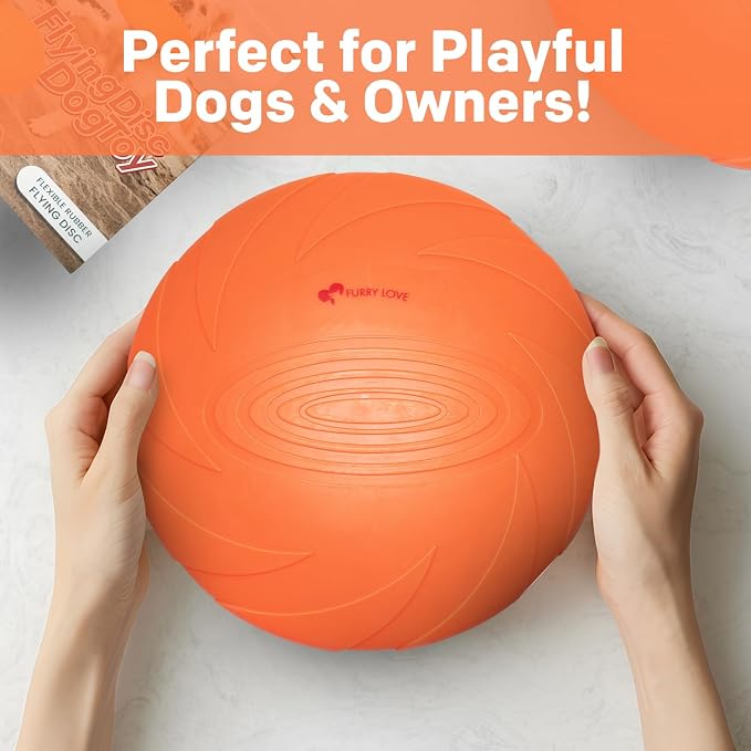 Flippy Flopper Dog Frisbee, Floating