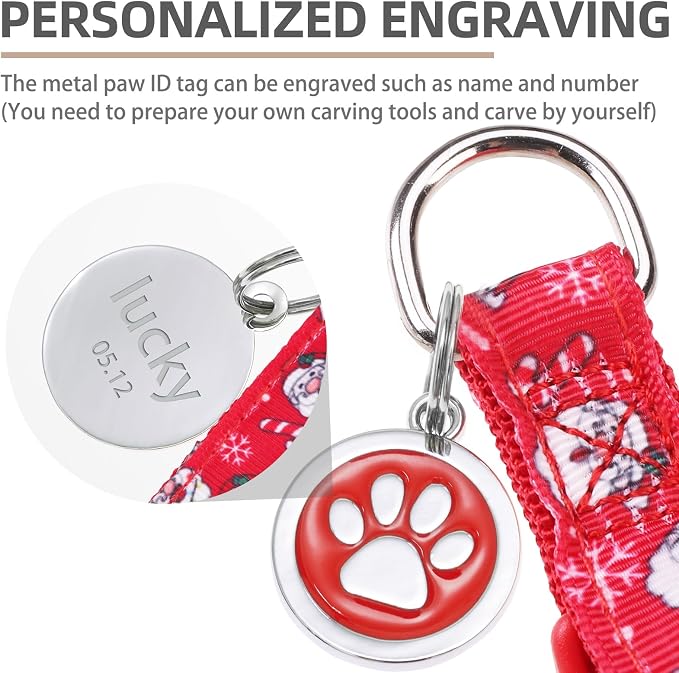 PUPTECK No Pull Dog Harness Medium Sized Step-in Adjustable Puppy Vest | Soft Webbing Basic Halter with ID Tag for Outdoor Walking