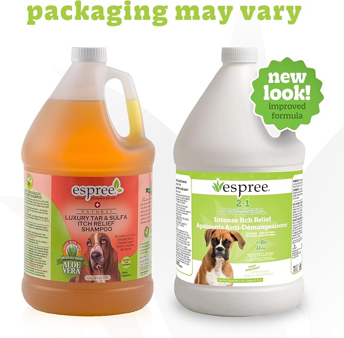 Espree Intense Itch Relief Dog Shampoo & Conditioner, Dog Anti Itch, Gallon