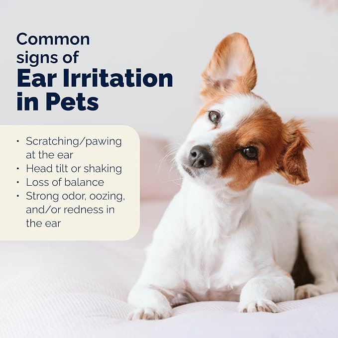 Vetnique Oticbliss Dog Ear Infection Treatment Flush & Cleaner