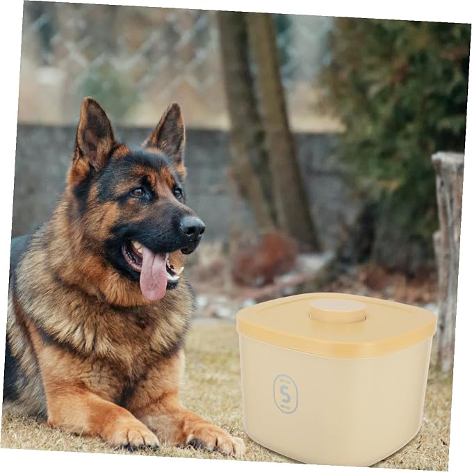 Pet Food Storage Bin Airtight Large Capacity Vacuum Sealed Dog and Cat Food Container Moisture-proof Puppy Snack Bucket for Household Use