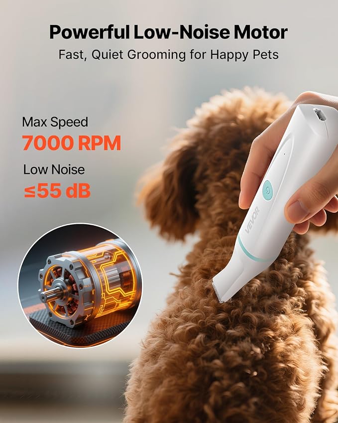 VEVOR 4-in-1 Dog Grooming Clippers Kit