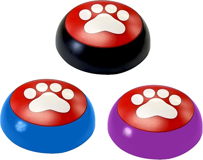 SPOT Easy-Talk Dog Buttons for Communication, 3 Pcs
