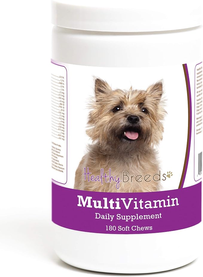 Healthy Breeds Cairn Terrier Multivitamin Soft Chew for Dogs 180 Count