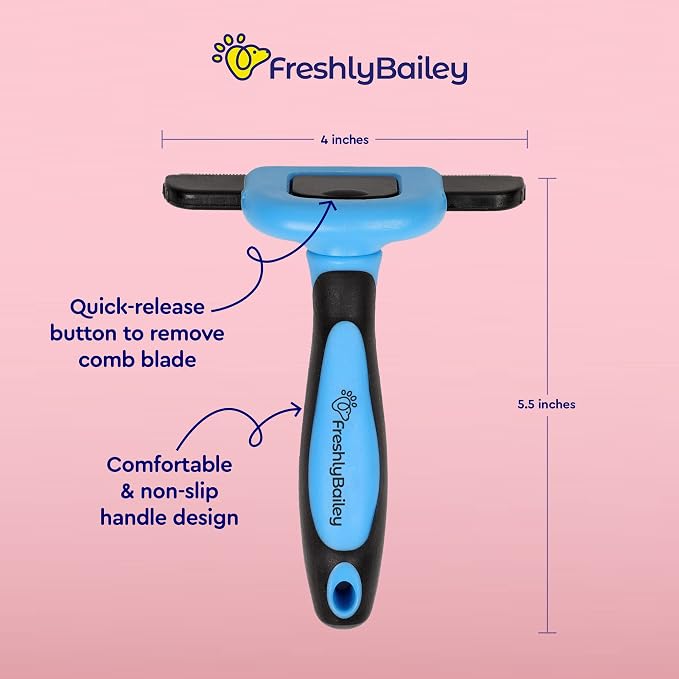Freshly Bailey Deshedding Tool for Short Hair