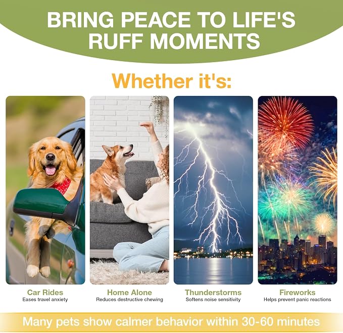 Calming Chews for Dogs, 180 Chews